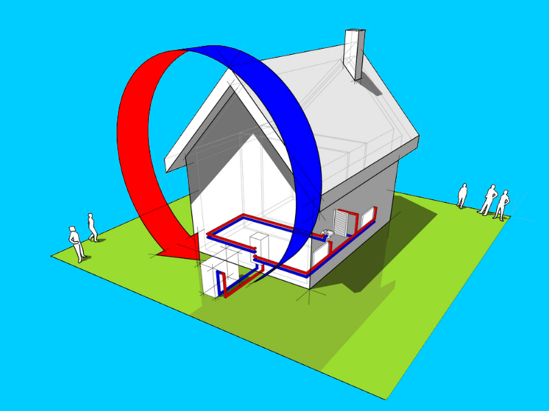 how air source heat pumps work