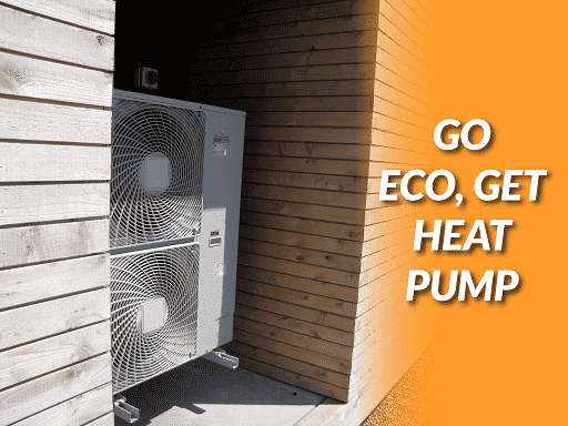 Brand New Air Source Heat Pump Being installed in Abergeirw